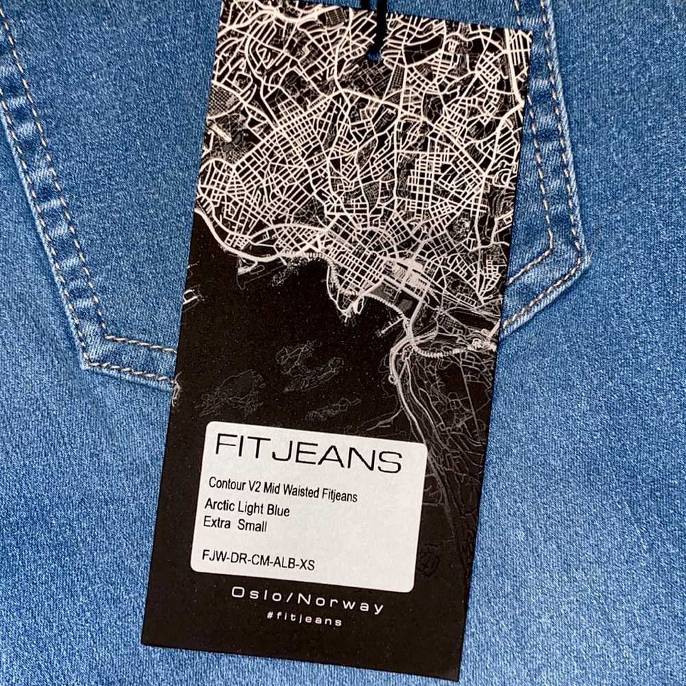 Fit Jeans Mid Rise - Picture 3 of 4